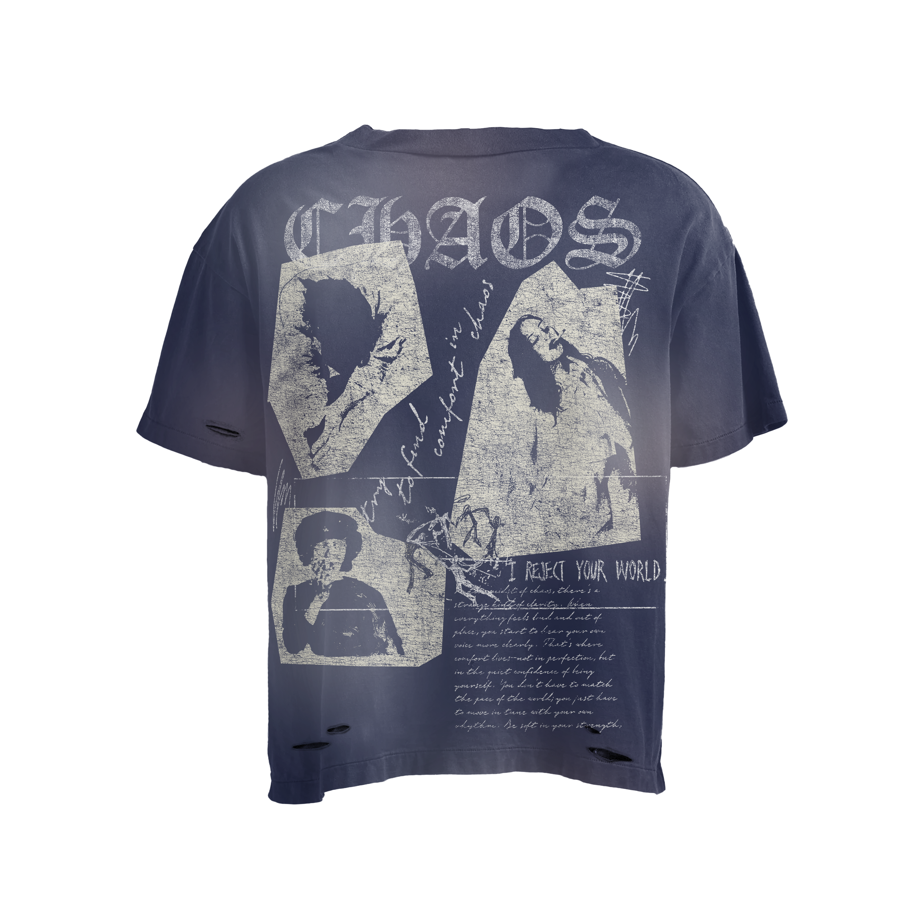"marre du chaos" T-shirt